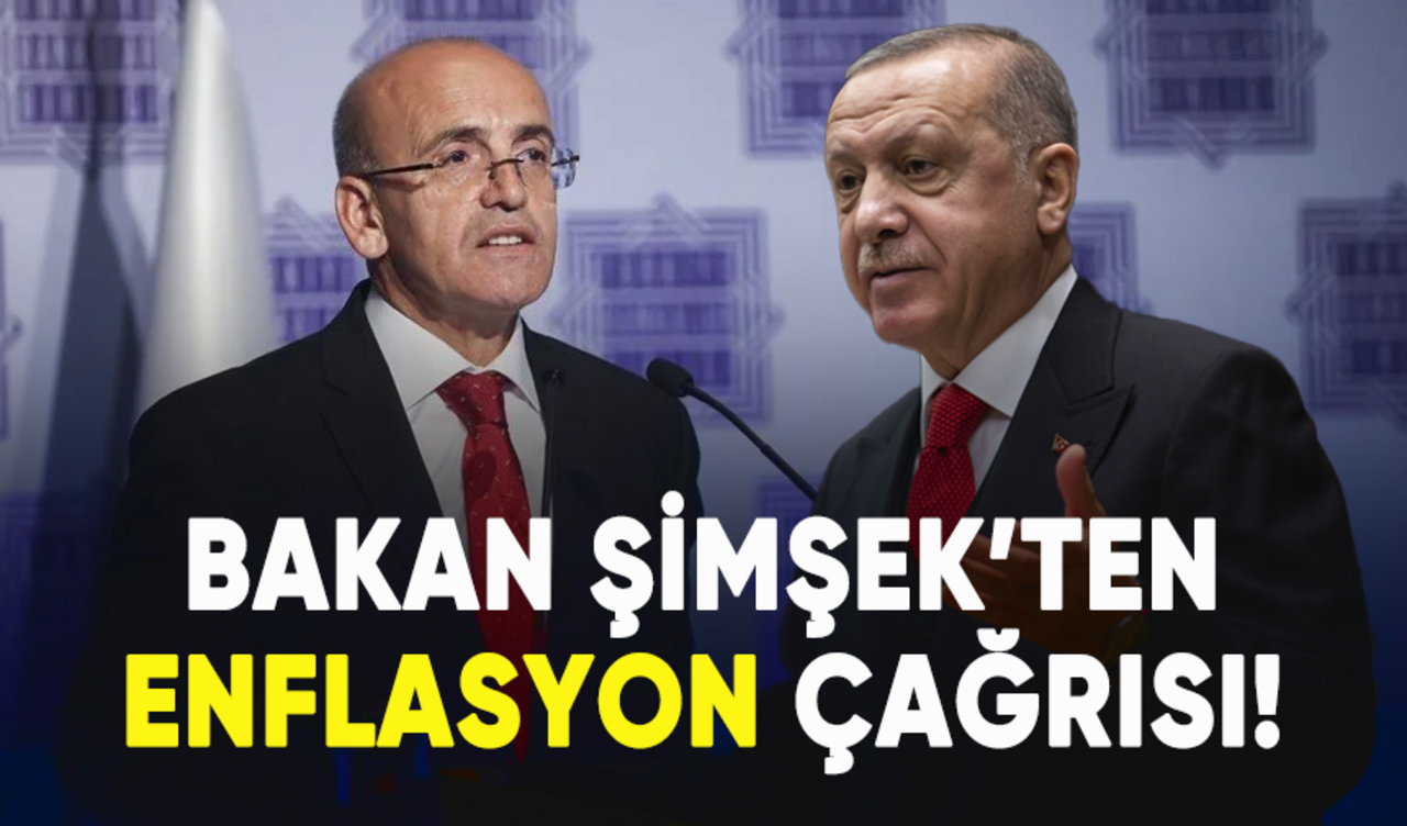 Hazine ve Maliye Bakanı Şimşek'ten dikkat çeken enflasyon paylaşımı!