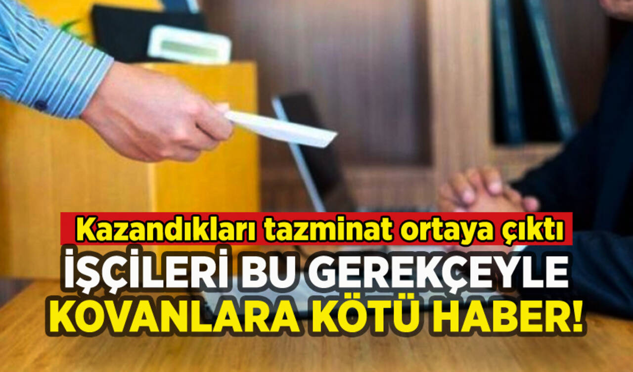 İşçilerini işten atan işletmeye ceza: Kazandıkları tazminat ortaya çıktı!