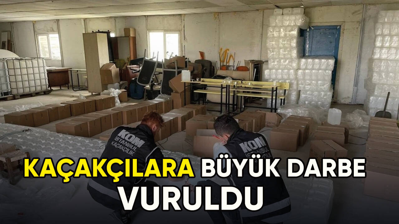 Kaçakçılara büyük darbe vuruldu