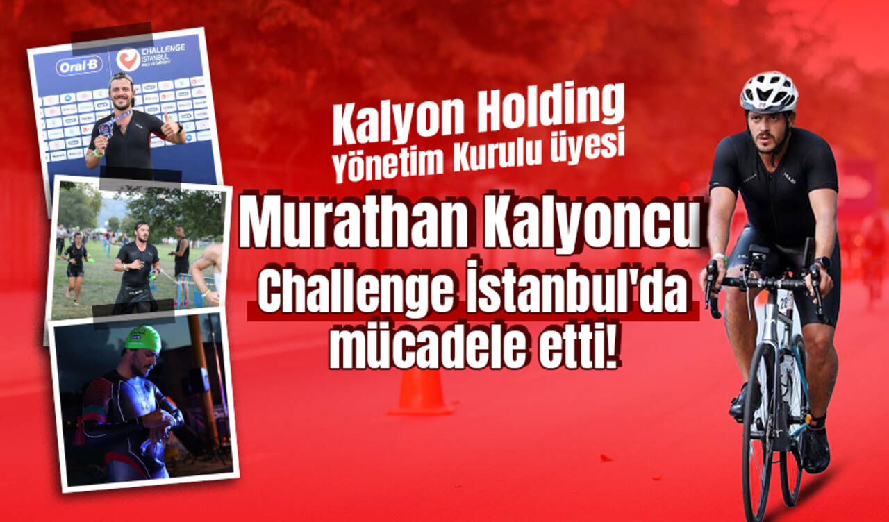 Kalyon Holding Yönetim Kurulu üyesi Murathan Kalyoncu Challenge İstanbul'da mücadele etti!