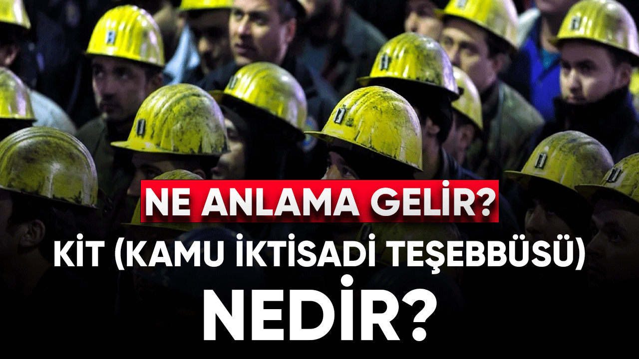 Kit ( Kamu İktisadi Teşebbüsü ) nedir?