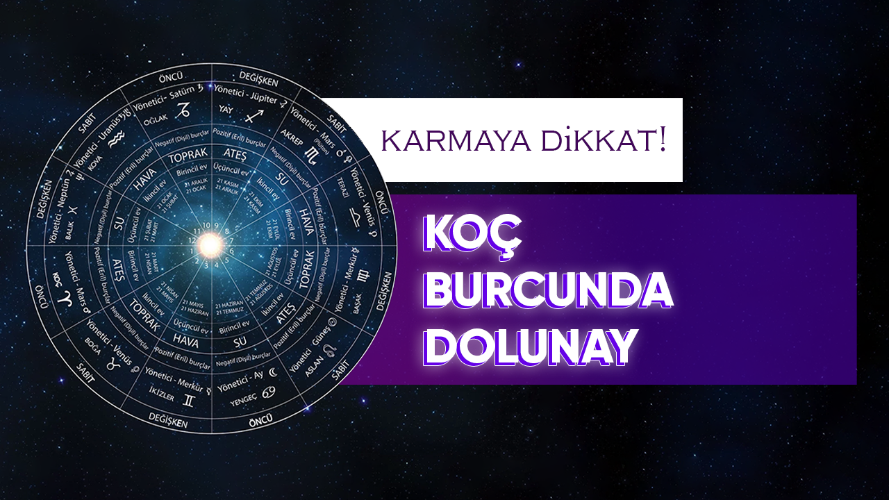 Koç Burcunda Dolunay : Karmaya Dikkat!