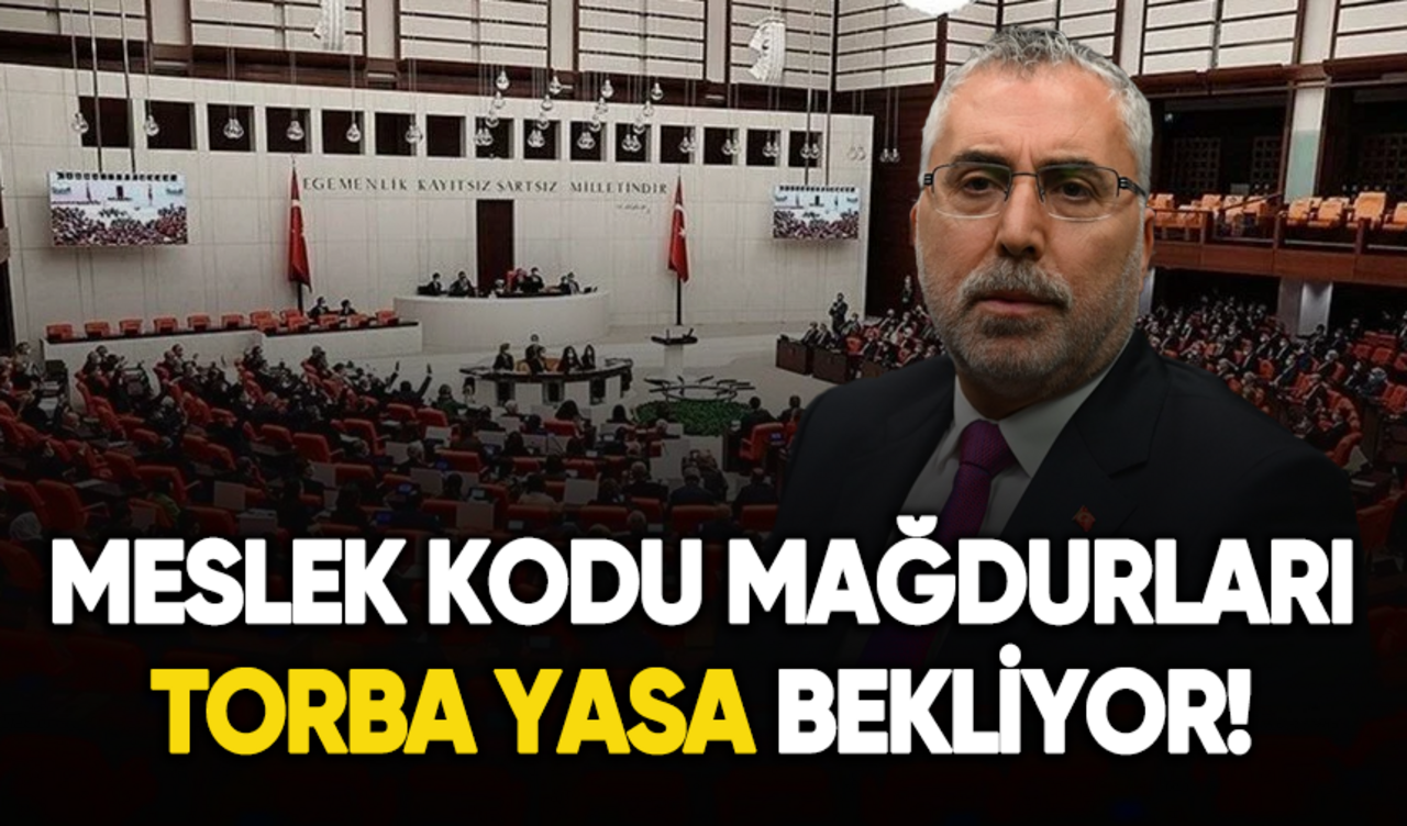 Meslek Kodu Mağdurları Torba Yasa Bekliyor!