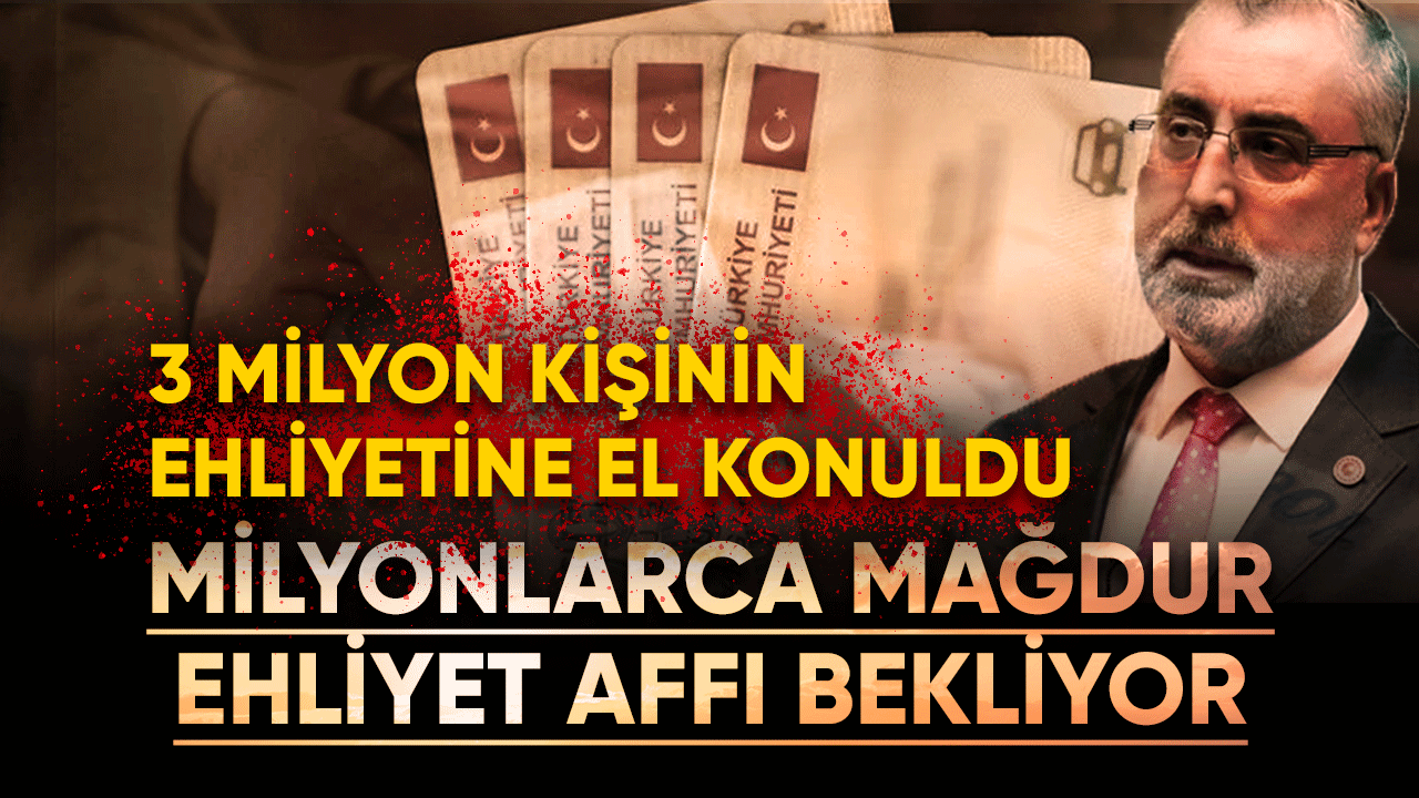 Milyonlarca mağdur ehliyet affı bekliyor