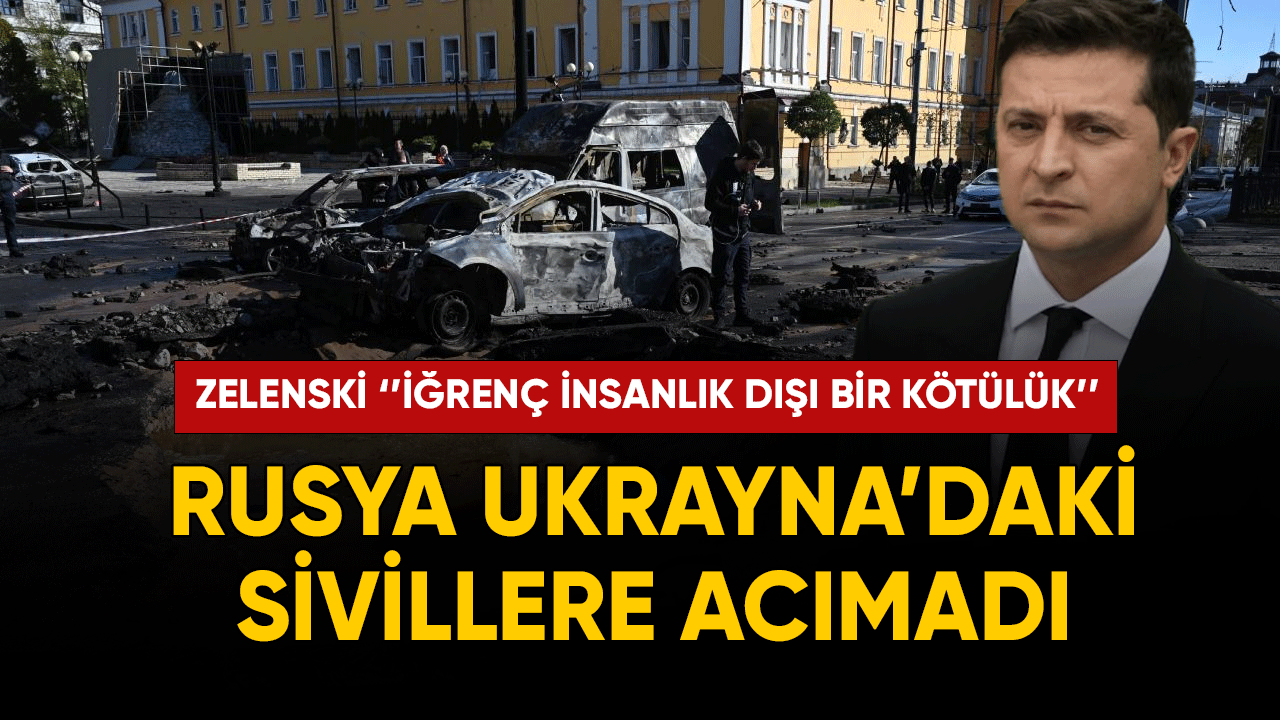 Rusya Ukrayna'daki sivillere acımadı