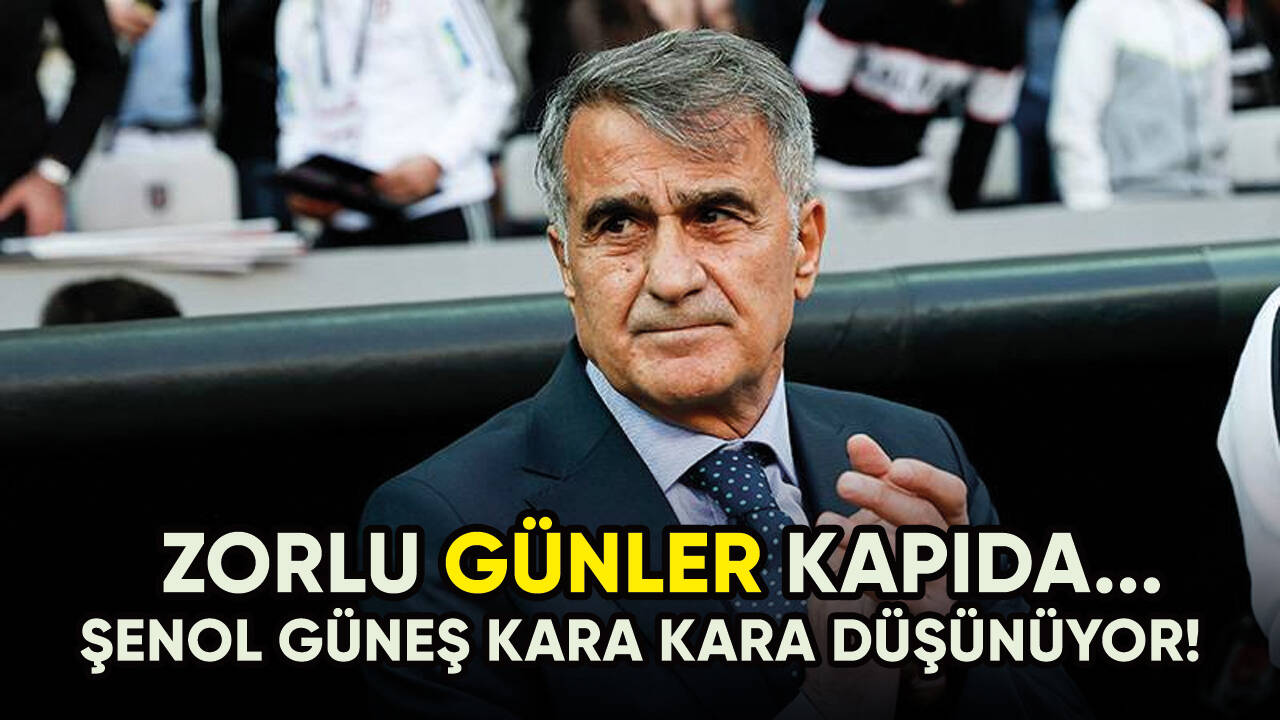 Şenol Güneş zor durumda kaldı!