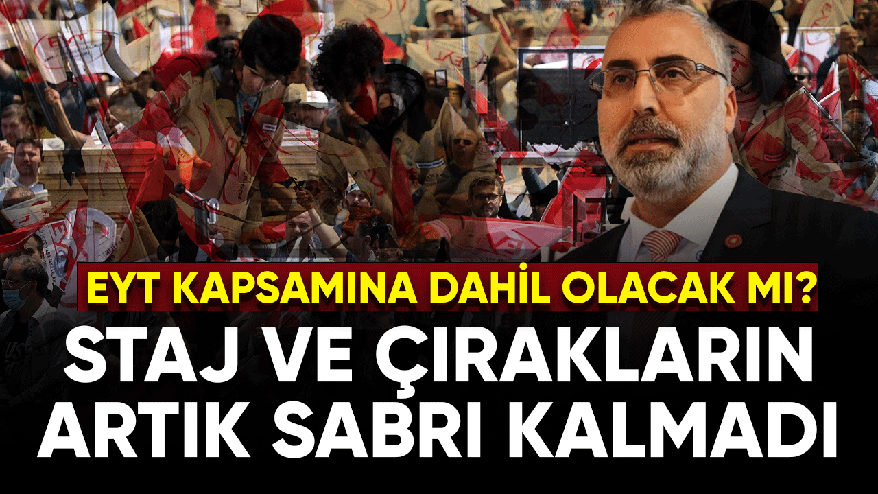 Staj ve çıraklık mağdurlarının artık sabrı kalmadı