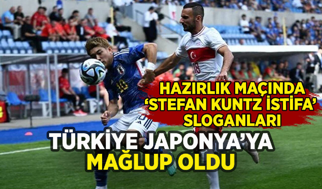 Türkiye - Japonya hazırlık maçında 6 gol: Stefan Kuntz istifa sesleri