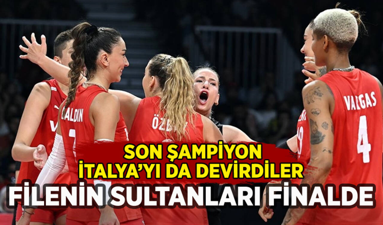 Filenin Sultanları finalde: İtalya'yı da devirdik