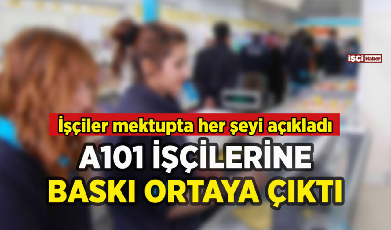 A101 çalışanları feryat etti: Baskılar arttı, şartlar iyileştirilsin