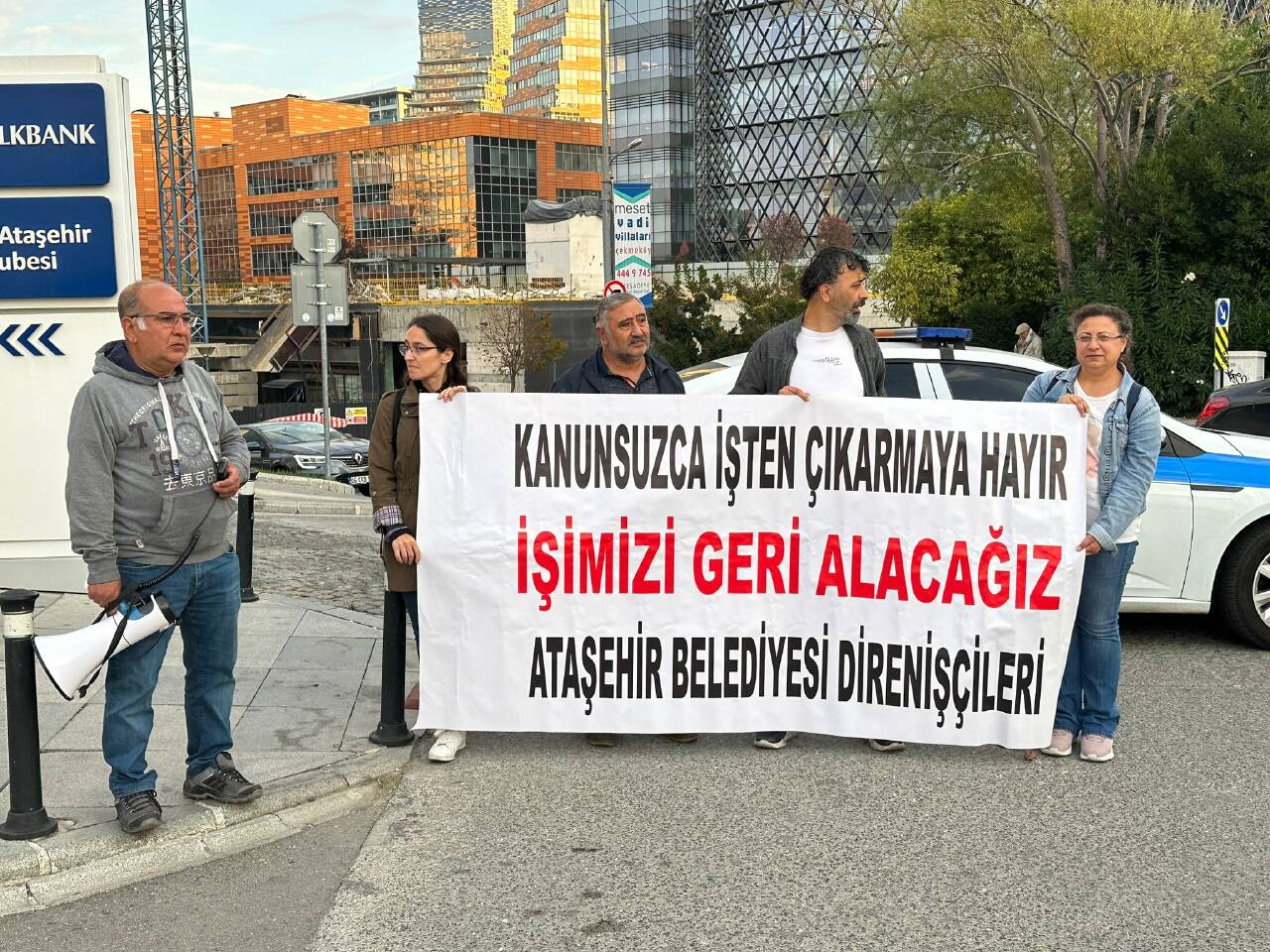 Ataşehir Belediyesi işçileri kararlı!