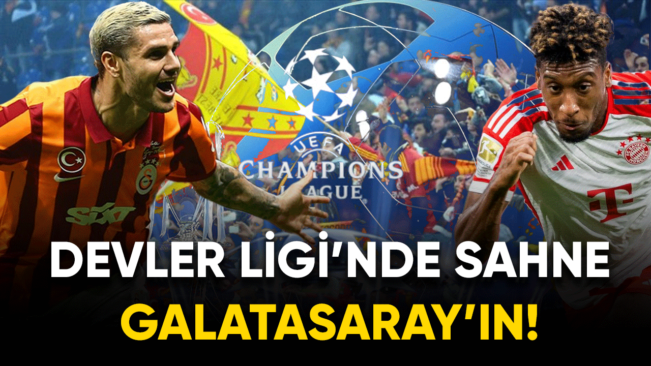 Devler Ligi'nde sahne Galatasaray'ın