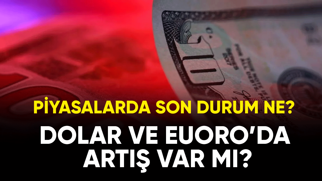 Dolar Euro da artış var mı? Döviz kurlarında son durum ne?