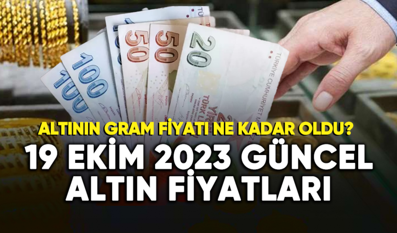 Gram altın ve çeyrek altın fiyatları bugün ne kadar oldu?