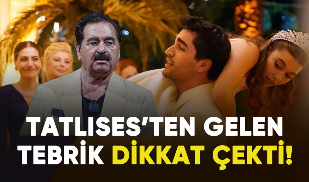 İbrahim Tatlıses, Yalı Çapkını'nın Ferit'ini tebrik etti!