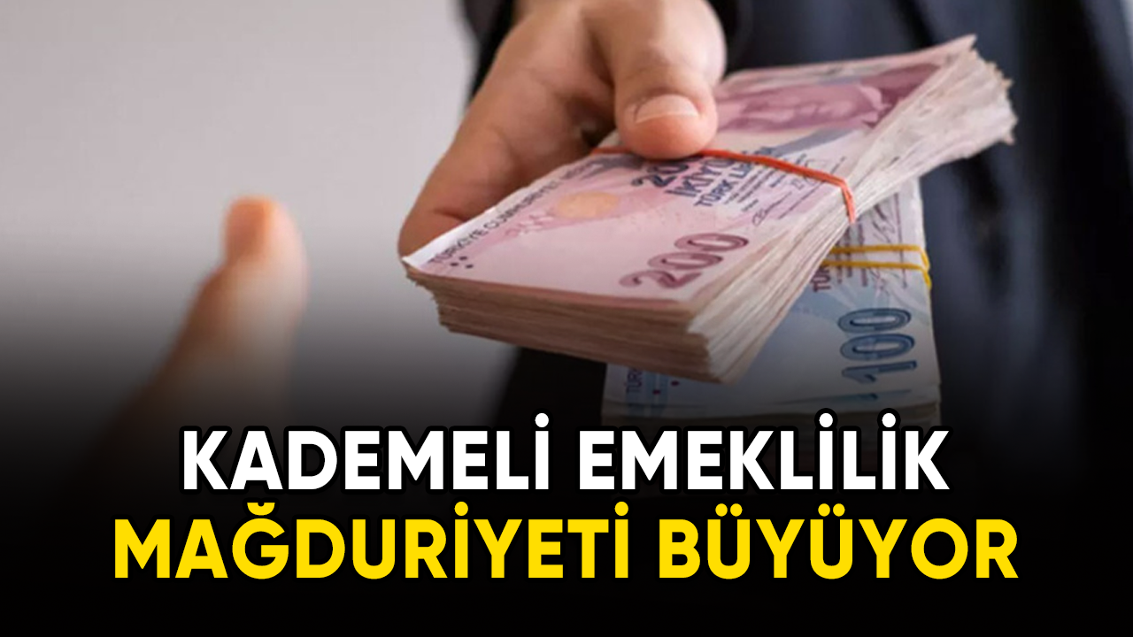 Kademeli emeklilik mağduriyeti büyüyor