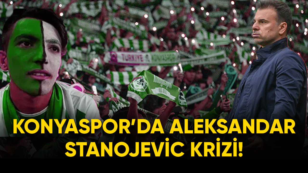 Konyaspor'da Aleksandar Stanojevic krizi!