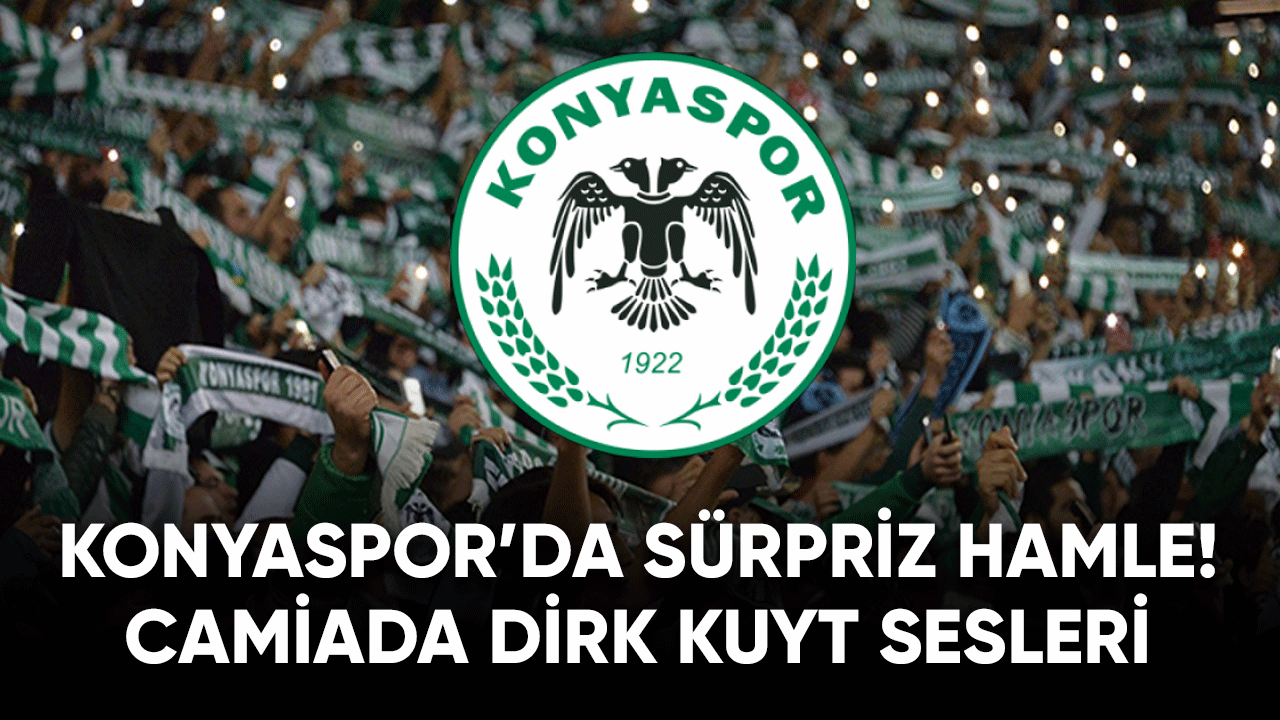 Konyaspor'dan sürpriz hamle! Camiada Dirk Kuyt sesleri