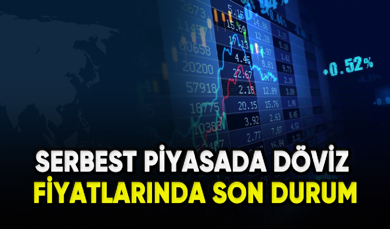 Serbest piyasada döviz fiyatlarında son durum