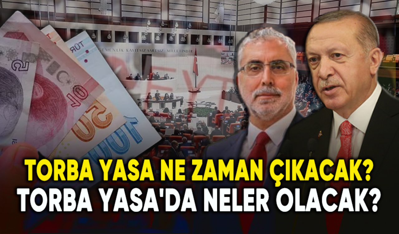 Torba yasa ne zaman çıkacak? Kademeli emeklilik, staj ve çıraklık, Bağ-Kur, 5000 ve kısmi emeklilik düzenlemesi var mı?