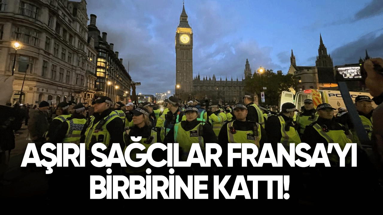 Aşırı sağcılar Fransa'yı birbirine kattı!