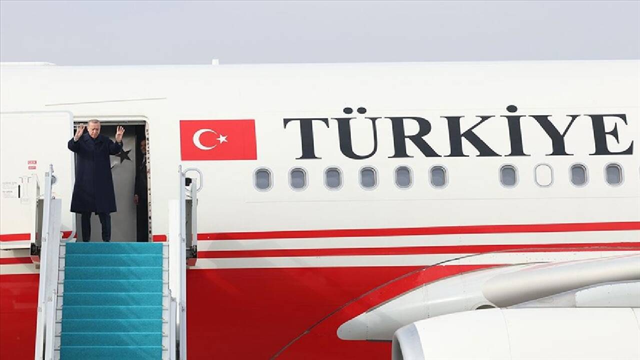 Cumhurbaşkanı Erdoğan, Almanya'ya gitti!