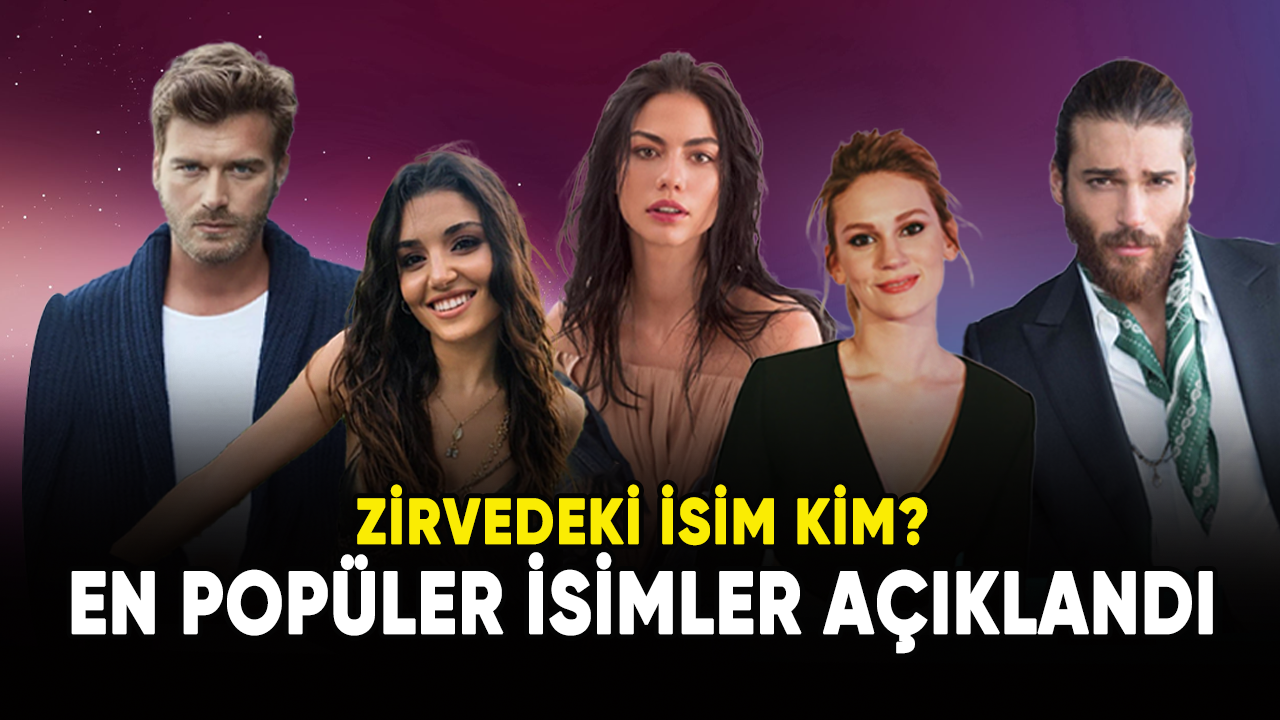 En popüler isim açıklandı! IMDB verilerine göre zirvedeki isim kim?