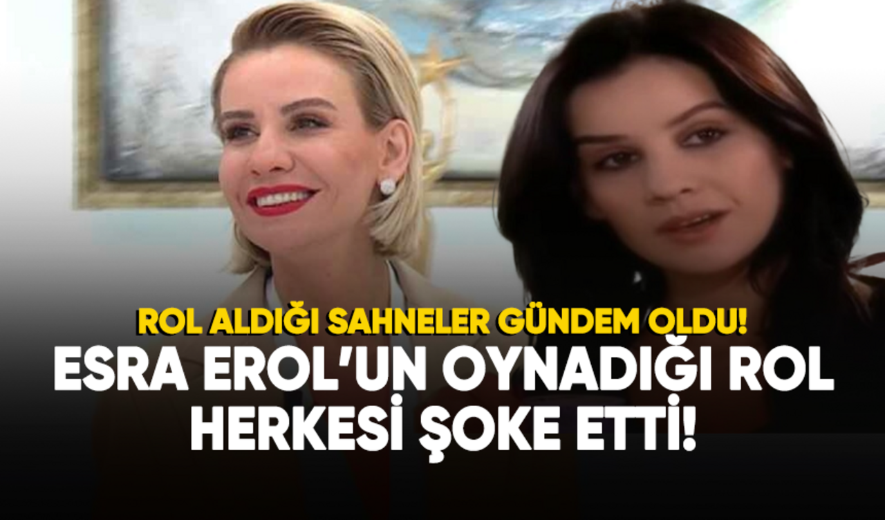 Esra Erol'un oynadığı diziler şaşırttı!