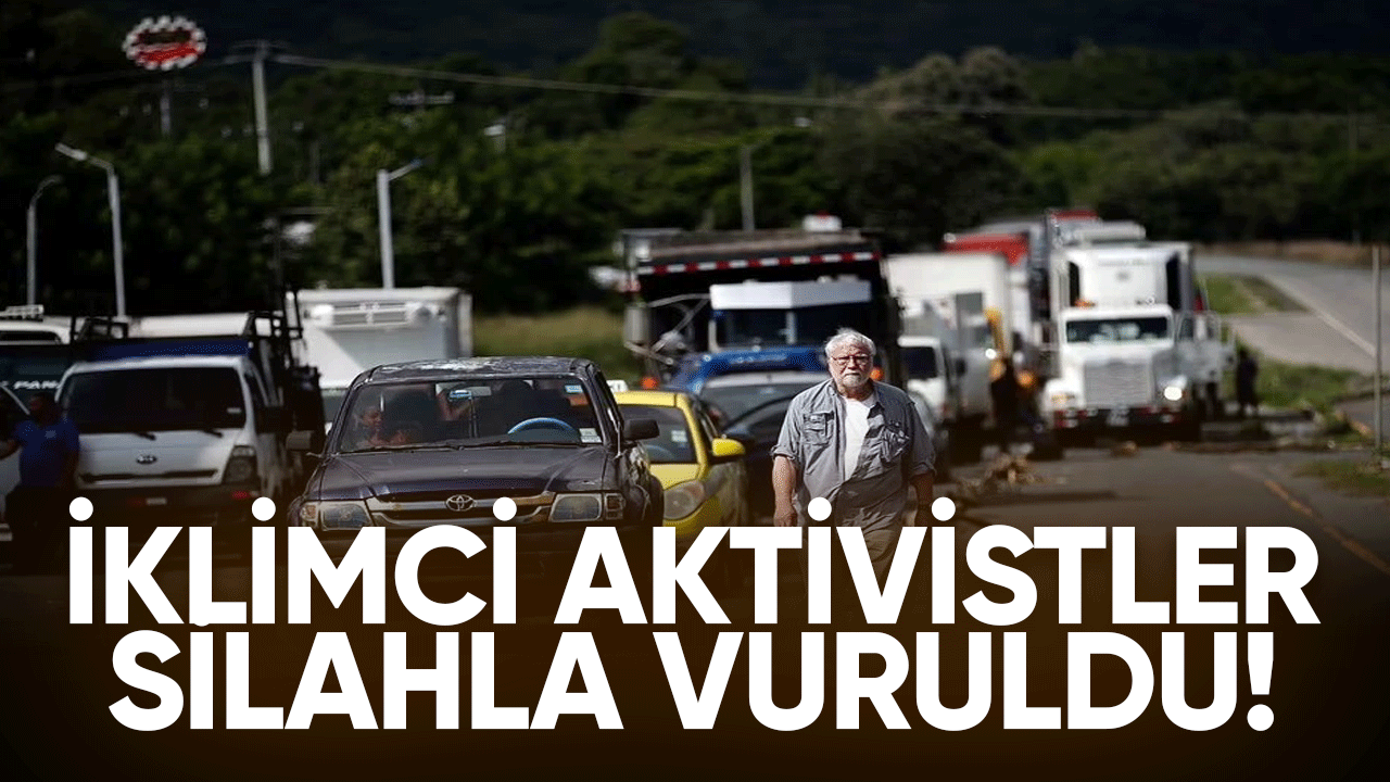 İklimci aktivistleri silahla vurdu!