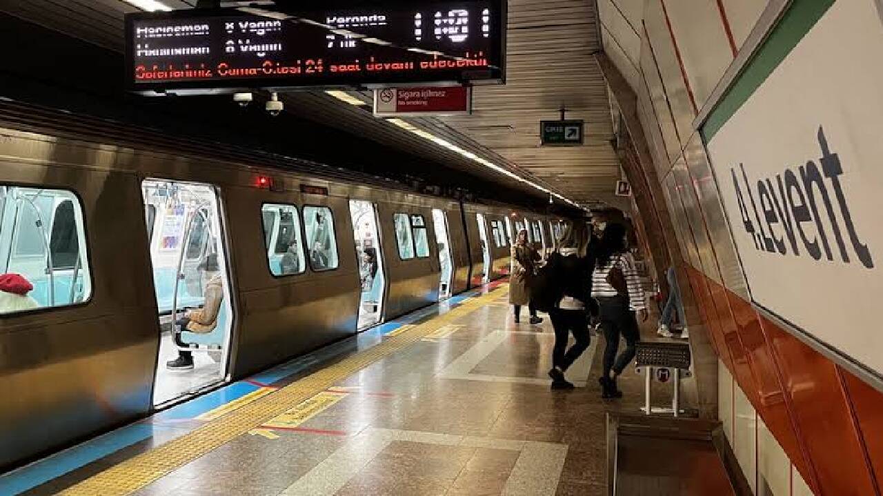 Yenikapı-Hacıosman Metro hattında intihar girişimi!