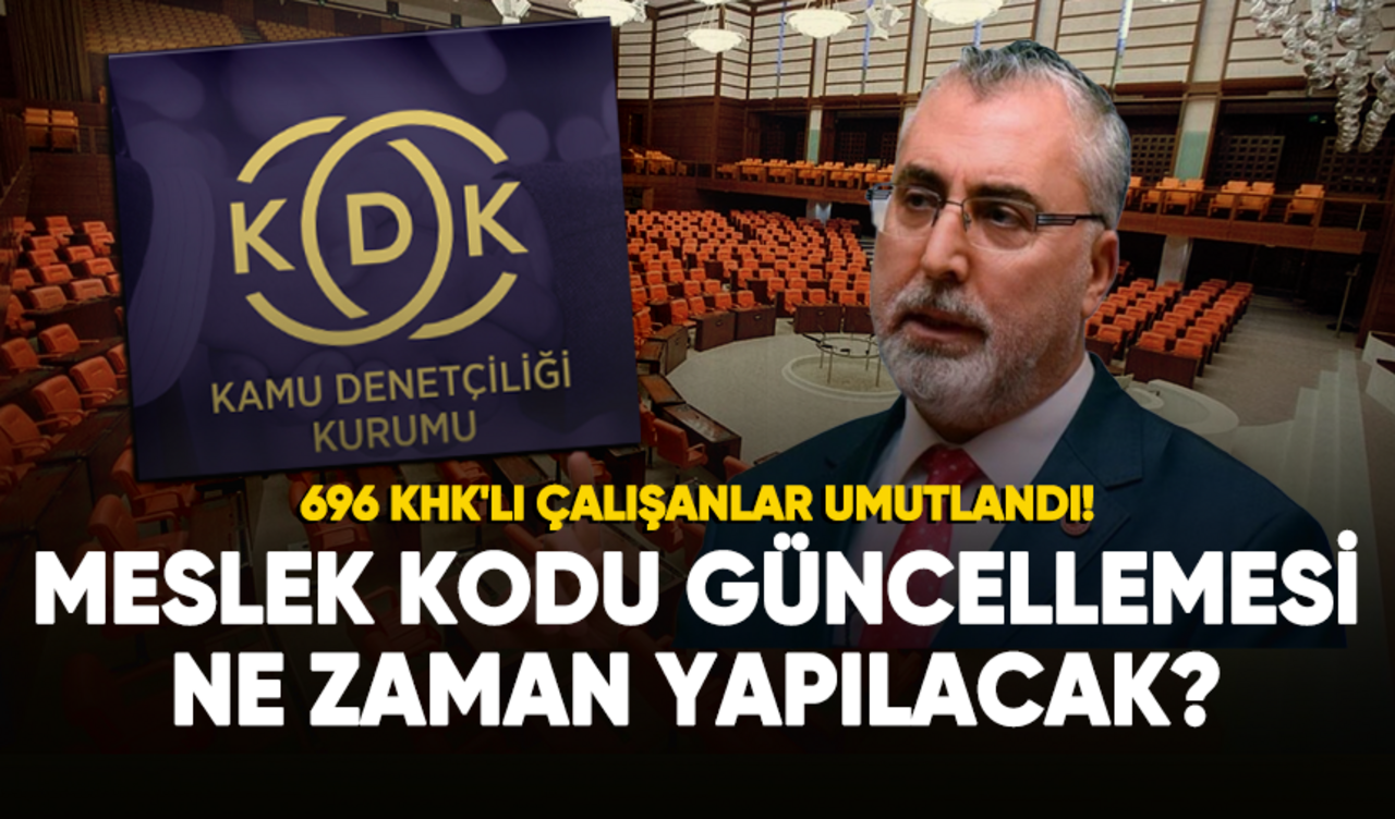 Meslek kodu mağdurları umutlu! Güncelleme ne zaman yapılacak?