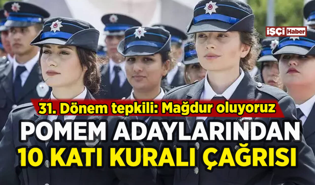 31. dönem POMEM adaylarından çağrı: 10 katı kuralı mağdur ediyor!