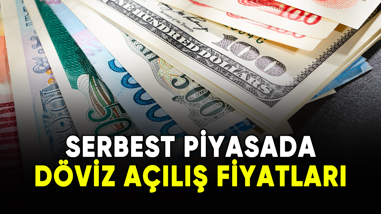 Serbest piyasada döviz fiyatları