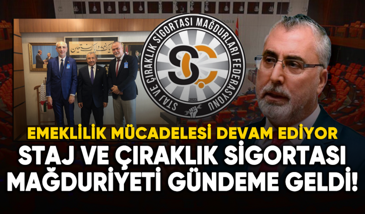 Staj ve çıraklık sigortası mağduriyeti gündeme geldi!