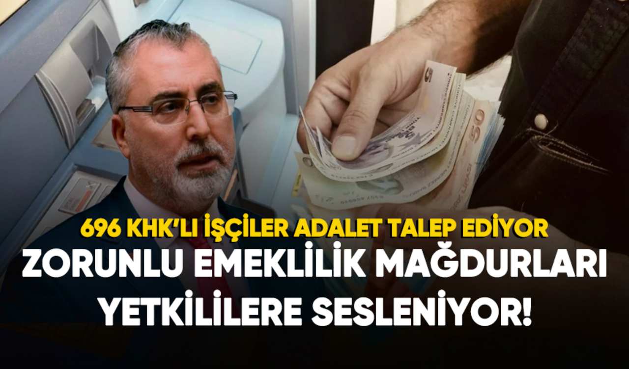 Zorunlu emeklilik mağdurları yetkililere sesleniyor!