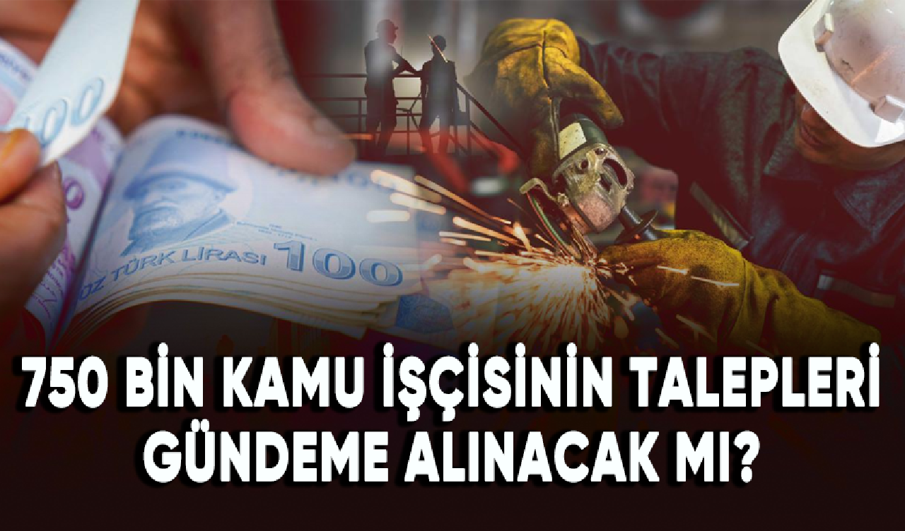 750 bin kamu işçisinin talepleri gündeme alınacak mı?