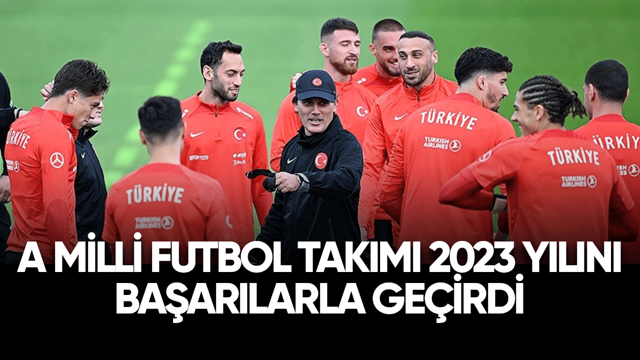 A Milli Futbol Takım, 2023 yılını başarılarla geçirdi