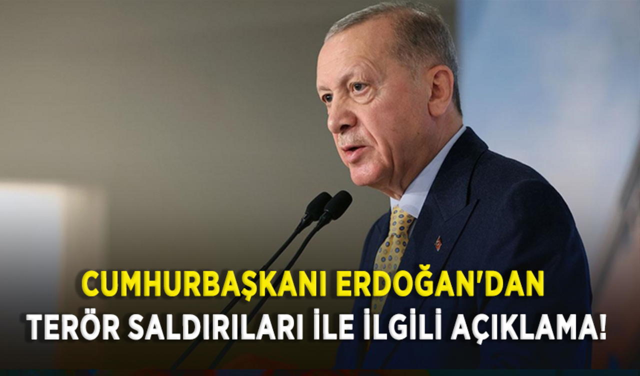 Erdoğan'dan terör açıklaması: Hesabı misliyle soruluyor