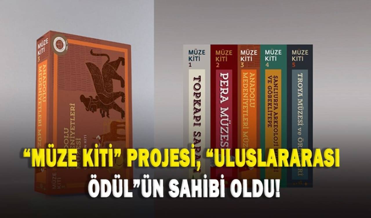 "Müze Kiti" projesi "Uluslararası Ödül"ün sahibi oldu!