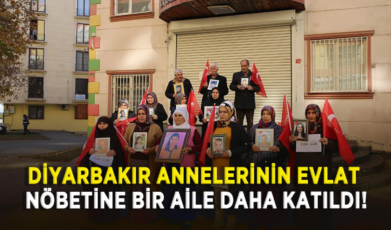 Diyarbakır annelerinin evlat nöbetine bir aile daha katıldı!