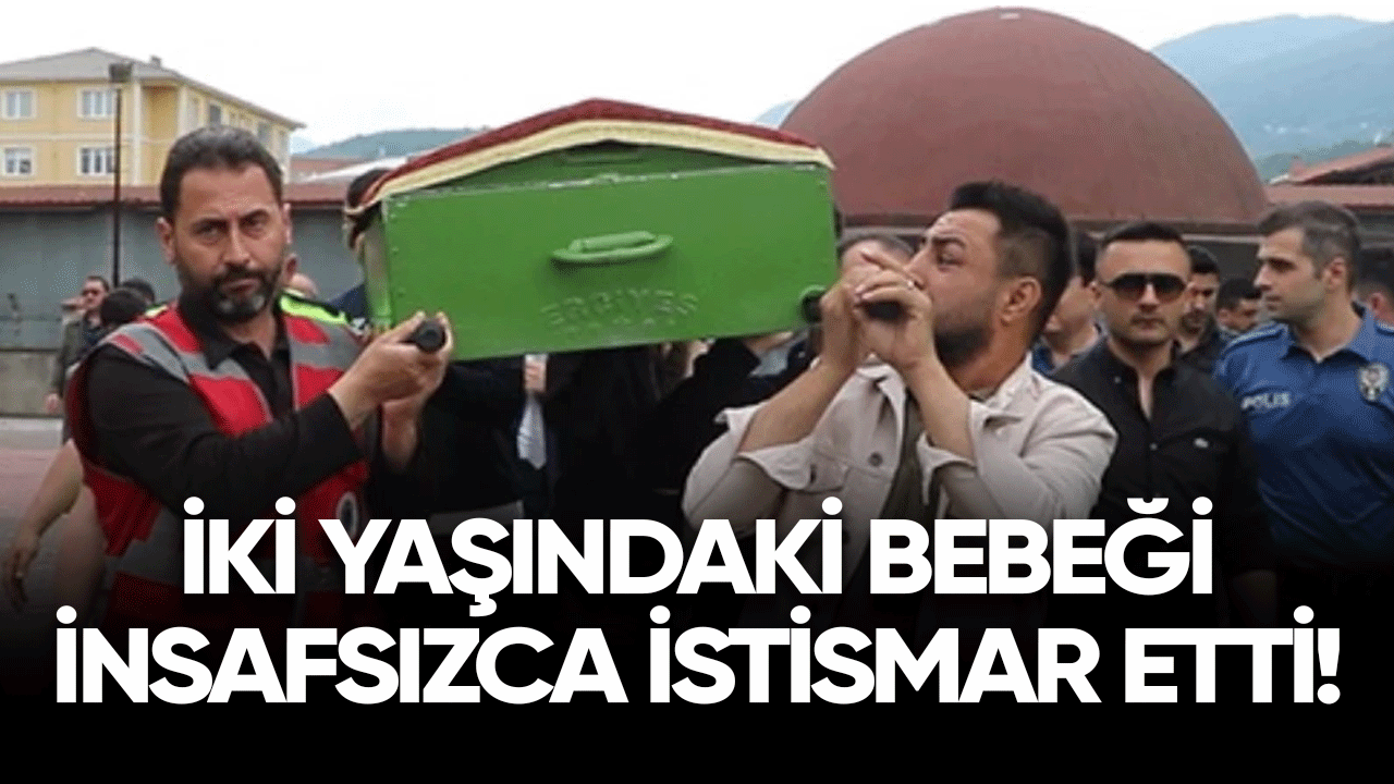 İki yaşındaki bebeği insafsızca istismar etti!