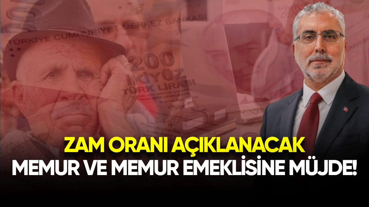 Memur ve memur emeklisine müjde! Zam oranı açıklanacak