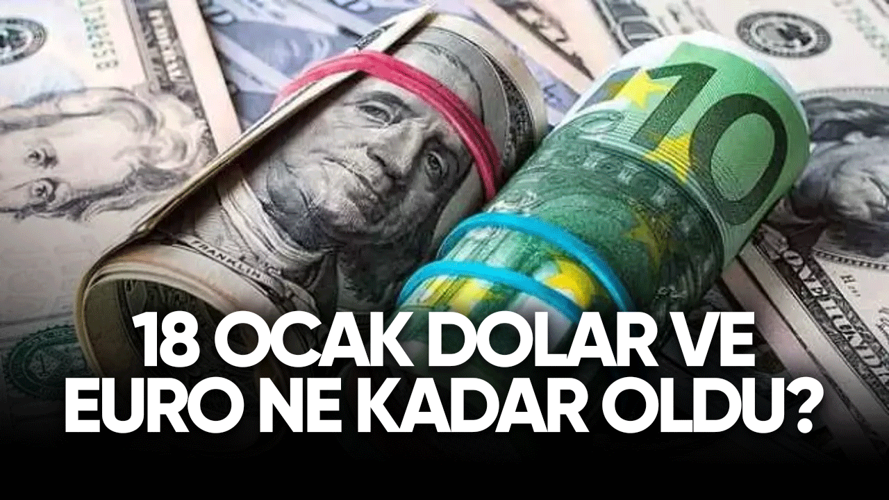 18 Ocak Dolar ve Euro Ne kadar oldu?