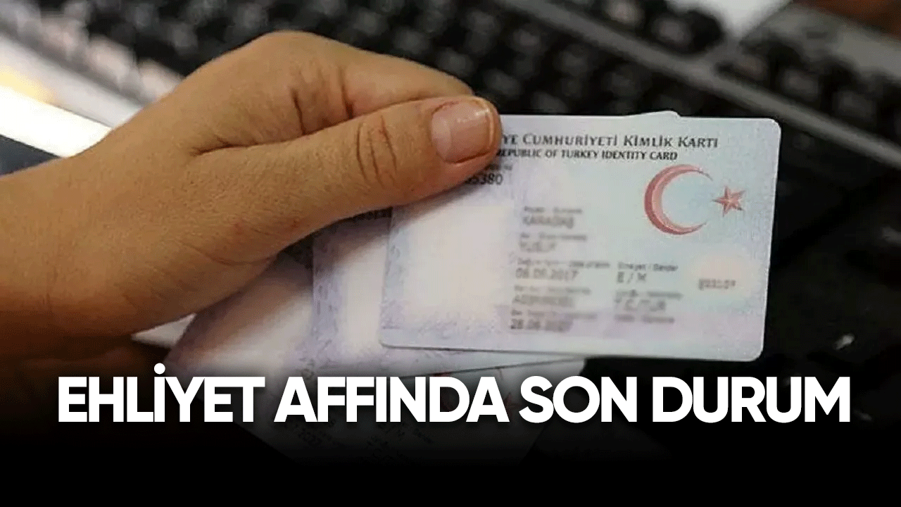 2024 ehliyet affında son durum