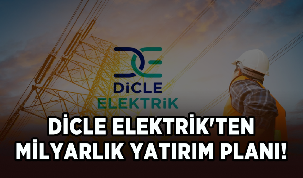 Dicle Elektrik'ten milyarlık yatırım planı!