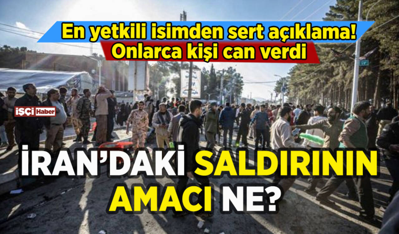 İran'dan terör saldırısına karşı sert açıklama: Onlarca kişi can verdi