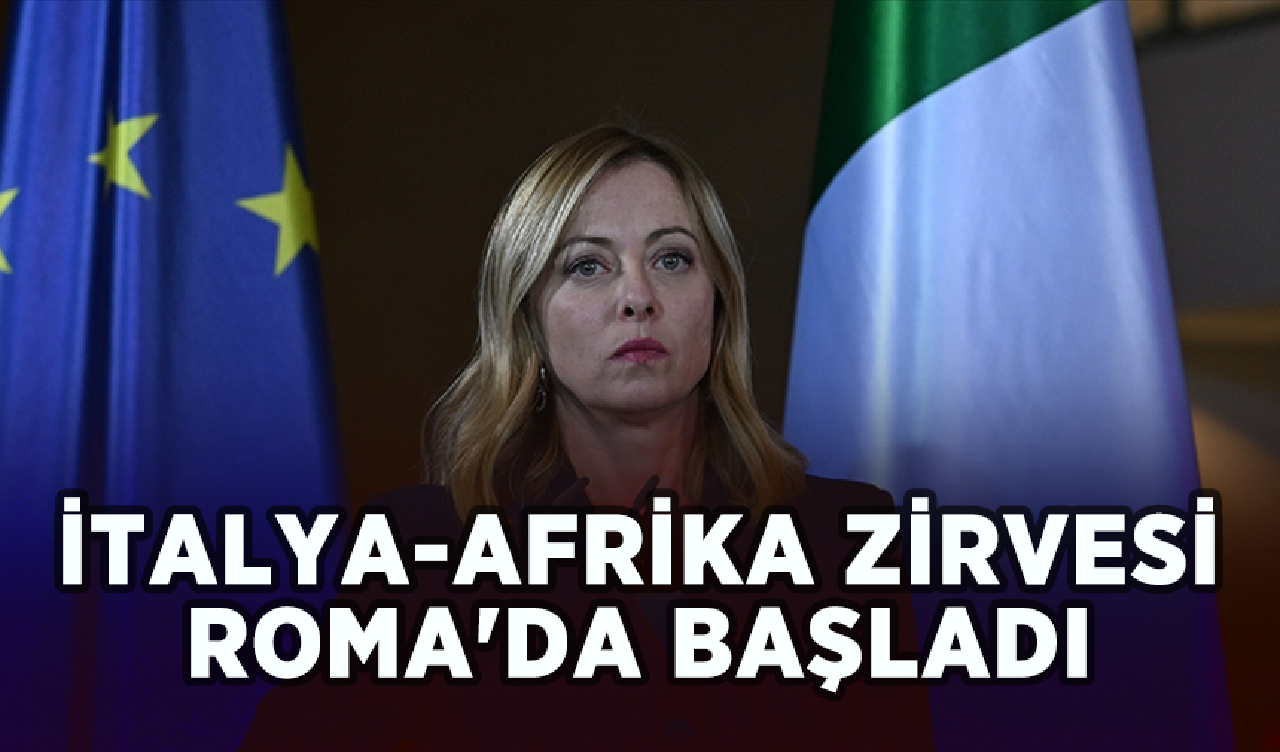 İtalya-Afrika Zirvesi Roma'da başladı