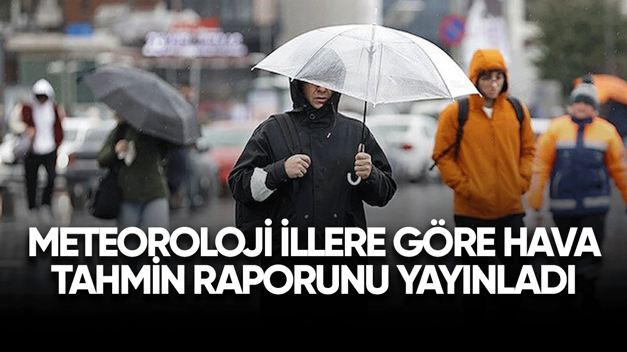 Meteoroloji 22 Ocak için hava tahmin raporunu yayınladı