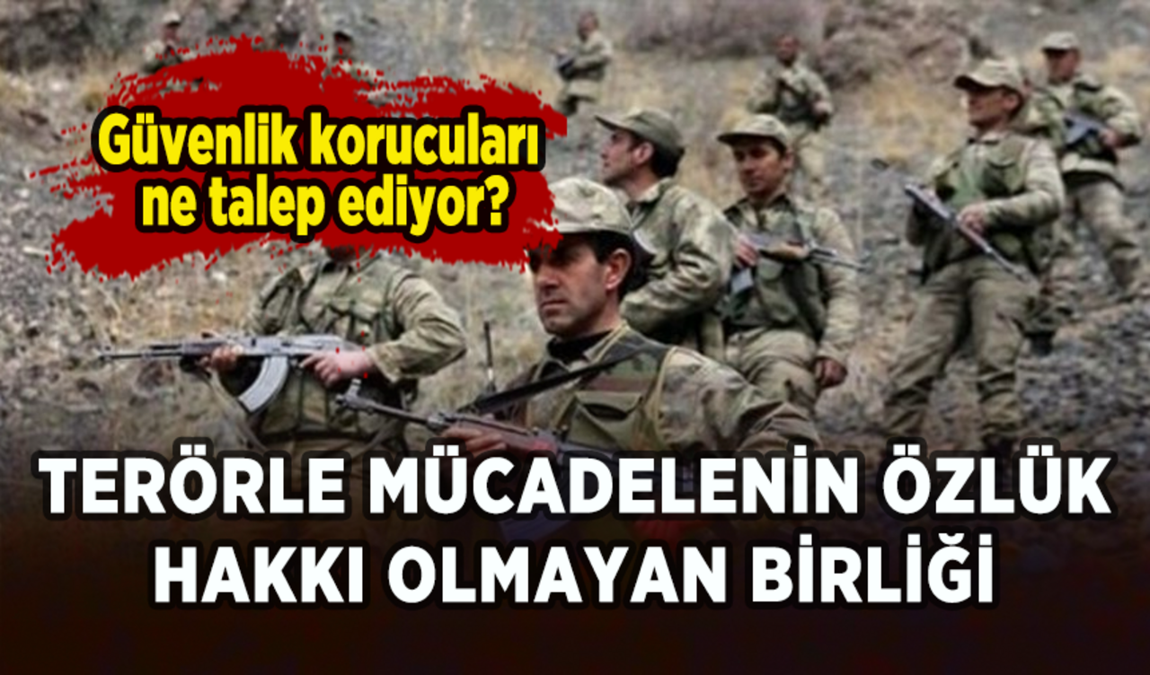 Terörle mücadelenin özlük hakkı olmayan birliği: Güvenlik korucuları ne talep ediyor?