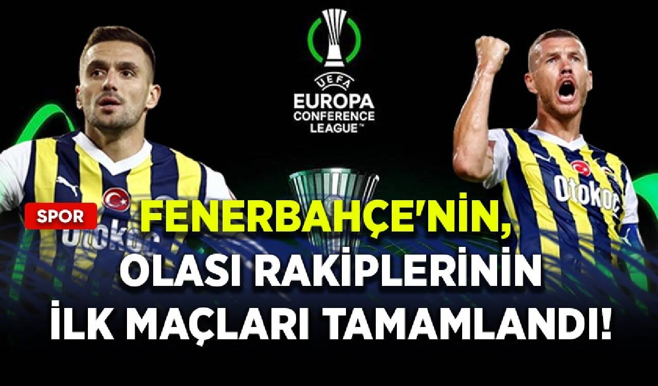 Fenerbahçe'nin, olası rakiplerinin ilk maçları tamamlandı!